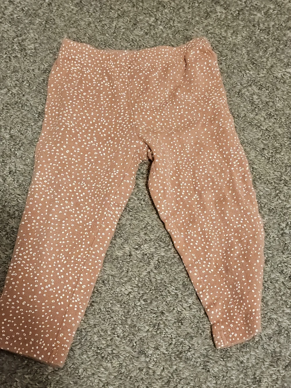 Carter's Girls 3-Pack Pink, Terracotta and Heathered Floral Leggings